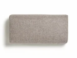 Grüne Erde Armlehne lose B24 x T50 x H14,5 cm, Wollstoff Tano Natur (79)