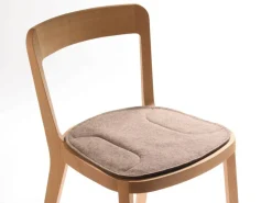 Grüne Erde Asensio Stuhlauflage, inkl. Gitterstoppmatte, 100% SSW - Filz Haselnuss