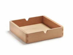 Grüne Erde Aufbewahrungsbox Vaso, B 28 x T 28 x H 6,4 cm,