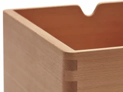 Grüne Erde Aufbewahrungsbox Vaso, B 28 x T 28 x H 6,4 cm,