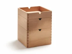 Grüne Erde Aufbewahrungsbox Vaso, B 28 x T 28 x H 6,4 cm,