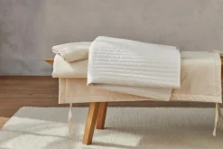 Grüne Erde Auflage Baumwolle Pur, 90 x 200 cm, 100 g/m2, GOTS, NATURTEXTIL BEST, VEGAN