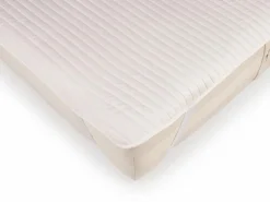 Grüne Erde Auflage Leinen/Baumwolle, 90 x 200 cm, 100 g/m2, GOTS, NATURTEXTIL-BEST