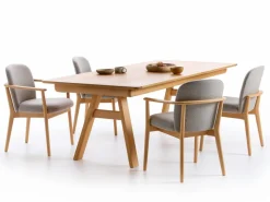 Grüne Erde Ausziehtisch Ketil, L 180/240 x B 100 cm,