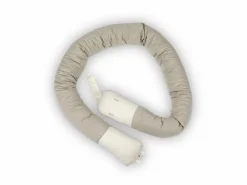 Kinder Grüne Erde Baby- & Kinderschlafschlange, Jesper , 10 x 200 cm, Bezug: 100 % Baumwolle, Füllung: 100 % Naturlatex, GOTS, VEGAN