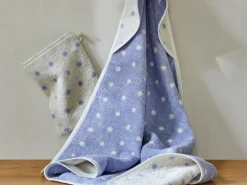 Kinder Grüne Erde Baby-Waschhandschuh Pünktchen, , 17 x 24 cm, 100 % Baumwolle, GOTS