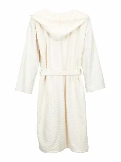 Grüne Erde Bademantel Herren, raute natur, S/M, 100 % Baumwolle, GOTS