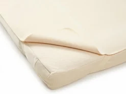 Grüne Erde Baumwoll-Flanellauflage, 70 x 160 cm, 100 % Baumwolle, GOTS, NATURTEXTIL BEST, VEGAN