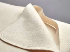 Grüne Erde Baumwoll-Flanellauflage, 90 x 200 cm, 100 % Baumwolle, GOTS, NATURTEXTIL BEST, VEGAN