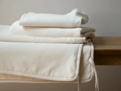 Grüne Erde Baumwoll-Flanellauflage, 90 x 200 cm, 100 % Baumwolle, GOTS, NATURTEXTIL BEST, VEGAN