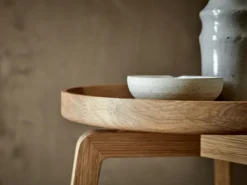 Grüne Erde Beistelltisch Mitsu, Ø 45 cm,