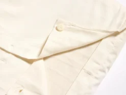 Grüne Erde Überzug für Nackenstützkissen, BW-Satin, natur, 68 x 32 cm höhenverstellbar, 100 % Baumwolle, GOTS