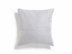 Grüne Erde Überzug für Reisekissen HENRY, blau, 40 x 40 cm, 60 % Baumwolle/40 % Leinen