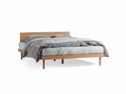 Grüne Erde Bett Jukai Pur, mit Flächenbetthaupt, inkl. integriertem Lattenrost, 160 x 200 cm,