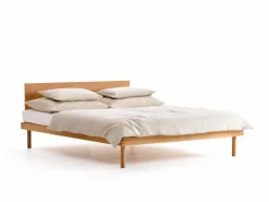 Grüne Erde Bett Jukai Pur, mit Flächenbetthaupt, inkl. integriertem Lattenrost, 160 x 200 cm,