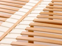 Grüne Erde Bett Jukai Pur, mit Flächenbetthaupt, inkl. integriertem Lattenrost, 160 x 200 cm,