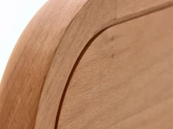 Grüne Erde Bett Tenso mit Holzbetthaupt, 180 x 200 cm,