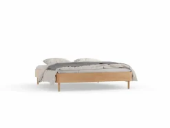 Grüne Erde Bett Tonda, 180 x 200 cm,