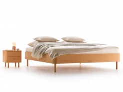 Grüne Erde Bett Tonda, 180 x 200 cm,