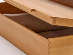 Grüne Erde Bettkasten Hanno, B 120 x T 69,2 x H 18,6 cm,