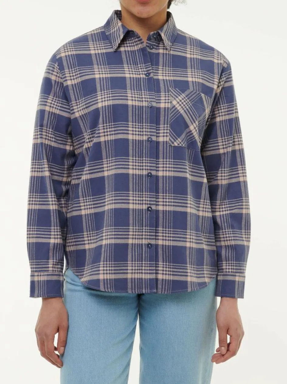 Grüne Erde Bluse aus Bio-Baumwolle, , 38, GOTS