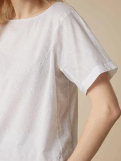 Grüne Erde Bluse aus Bio-Baumwolle, 82 safari sprenkeldruck, 38, GOTS