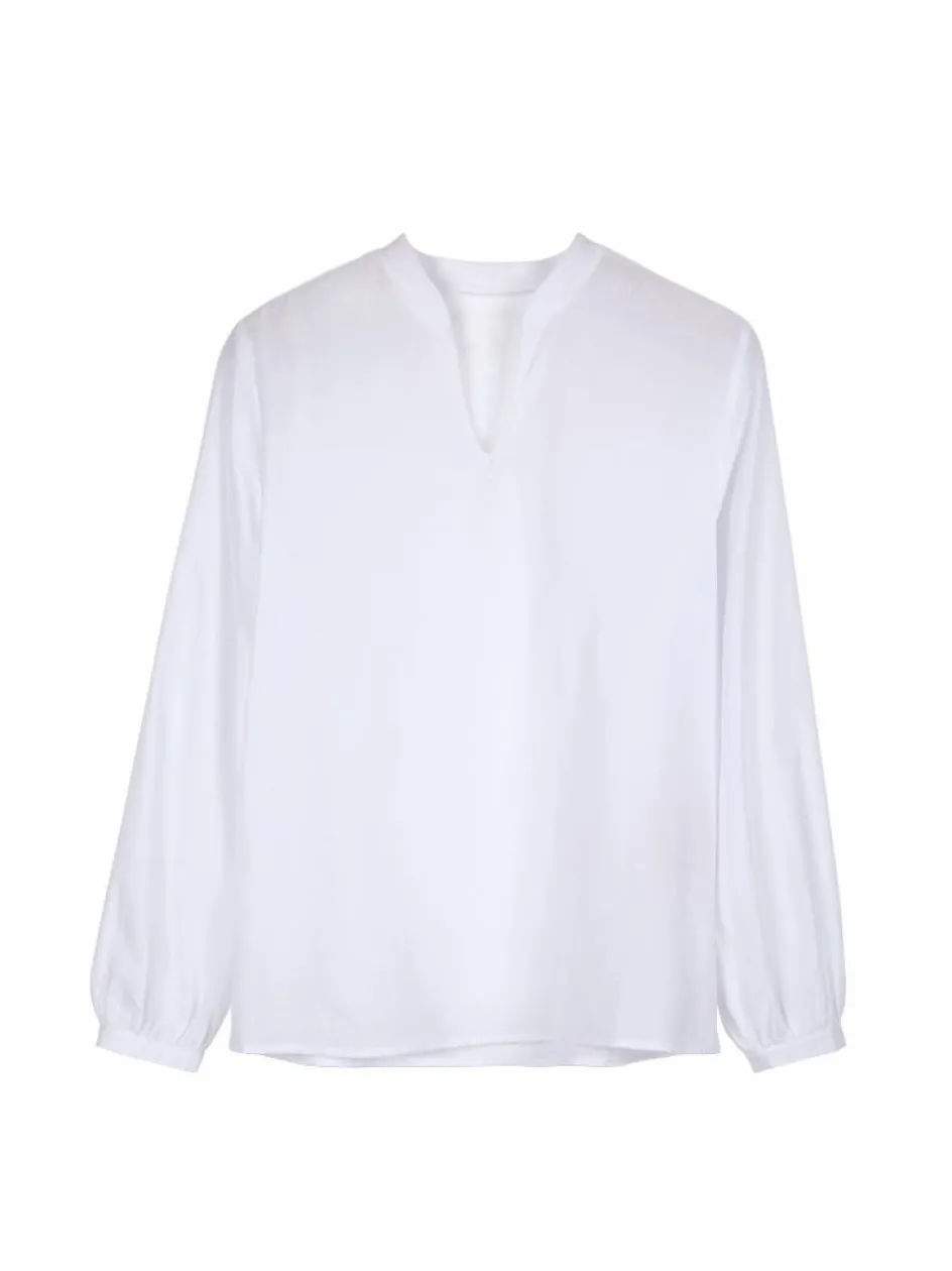 Grüne Erde Bluse aus Bio-Baumwolle, , 38, GOTS