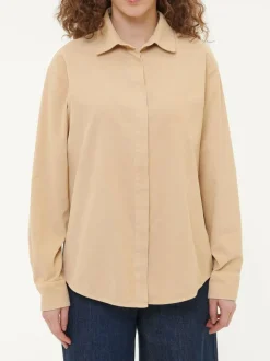 Grüne Erde Bluse aus Bio-Baumwolle, , 38, GOTS