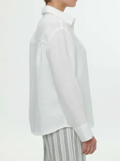 Grüne Erde Bluse aus Bio-Leinen, , 38, GOTS