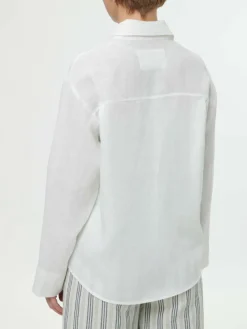 Grüne Erde Bluse aus Bio-Leinen, , 38, GOTS