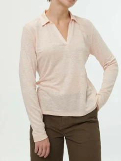 Grüne Erde Blusenshirt aus Bio Leinen, , 38, GOTS