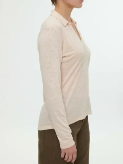 Grüne Erde Blusenshirt aus Bio Leinen, , 38, GOTS