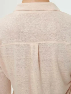 Grüne Erde Blusenshirt aus Bio Leinen, , 38, GOTS