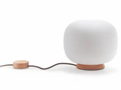 Grüne Erde Bodenleuchte Tando inkl. Leuchtmittel, Buche