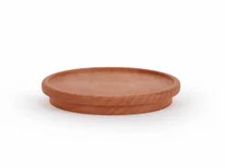 Grüne Erde Deckel oder Untersetzer, Erle geölt ø 10,5 cm