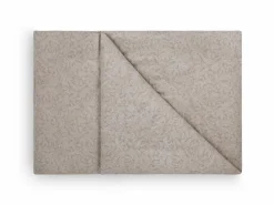 Grüne Erde Deckenüberzug CAMILLO, sand, 140 x 200 cm, 100 % Baumwolle, Jacquard, GOTS