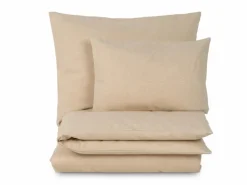 Grüne Erde Deckenüberzug MELBA, natur, 140 x 200 cm, 100 % Baumwolle, Edelflanell, GOTS