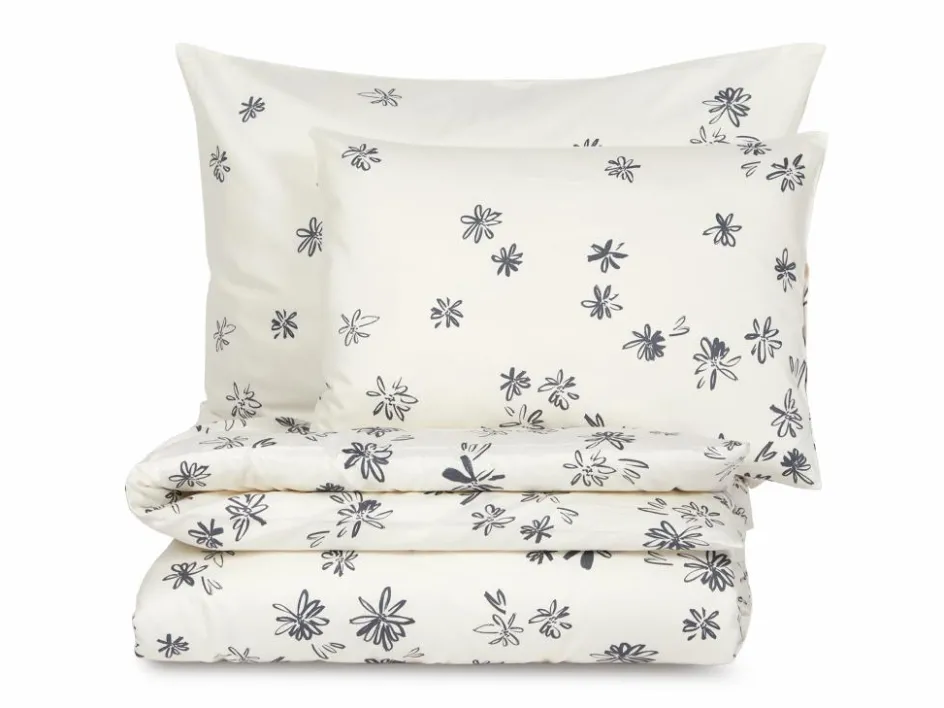 Grüne Erde Deckenüberzug NOEMI, natur, 140 x 200 cm, 100 % Baumwolle, Satin, GOTS