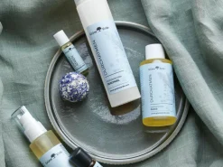 Grüne Erde DURCHATMEN - Badekugel Eukalyptus & Kornblume 50 g