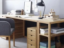 Grüne Erde Einschubschrank Quint inkl. 4 Laden, B 34 x T 60 x H 51 cm,