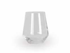 Grüne Erde 6er-Set Wasser- & Saftglas Blume der Venus, H 10 cm, ø 8 cm, 370 ml