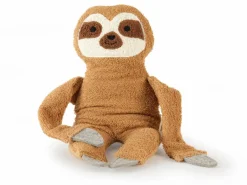 Grüne Erde Faultier Fernando, ca. 50 cm, Bezug: 100 % Baumwolle, Füllung: 100 % Schurwolle (Schaf), GOTS