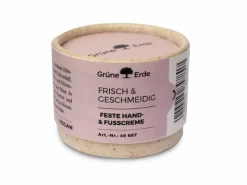 Grüne Erde FRISCH & GESCHMEIDIG feste Hand- & Fußcreme 38 g