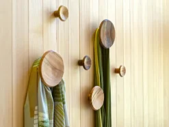 Grüne Erde Garderobenknopf Punto ø 15 cm,