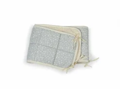 Kinder Grüne Erde Gitterbettumrandung, Julie , 26 x 230 cm, 100 % Baumwolle, GOTS