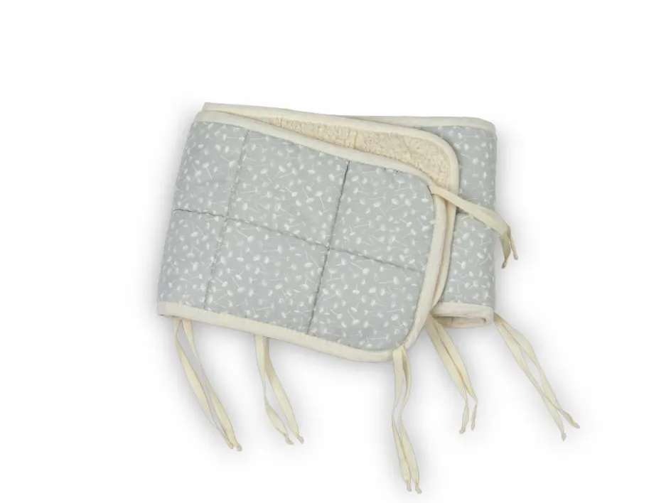 Kinder Grüne Erde Gitterbettumrandung, Julie , 26 x 230 cm, 100 % Baumwolle, GOTS