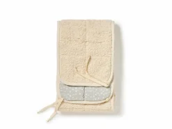 Kinder Grüne Erde Gitterbettumrandung, Julie , 26 x 230 cm, 100 % Baumwolle, GOTS