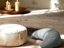 Grüne Erde Halbmondkissen-Überzug, 44 x 22 cm, , 100 % Baumwolle, GOTS, NATURTEXTIL BEST