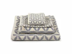 Grüne Erde Handtuch "Blume des Lebens", , 50 x 100 cm, 100 % Baumwolle, GOTS