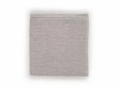 Grüne Erde Handtuch, graphit gestreift, 50 x 100 cm, 100 % Baumwolle, GOTS